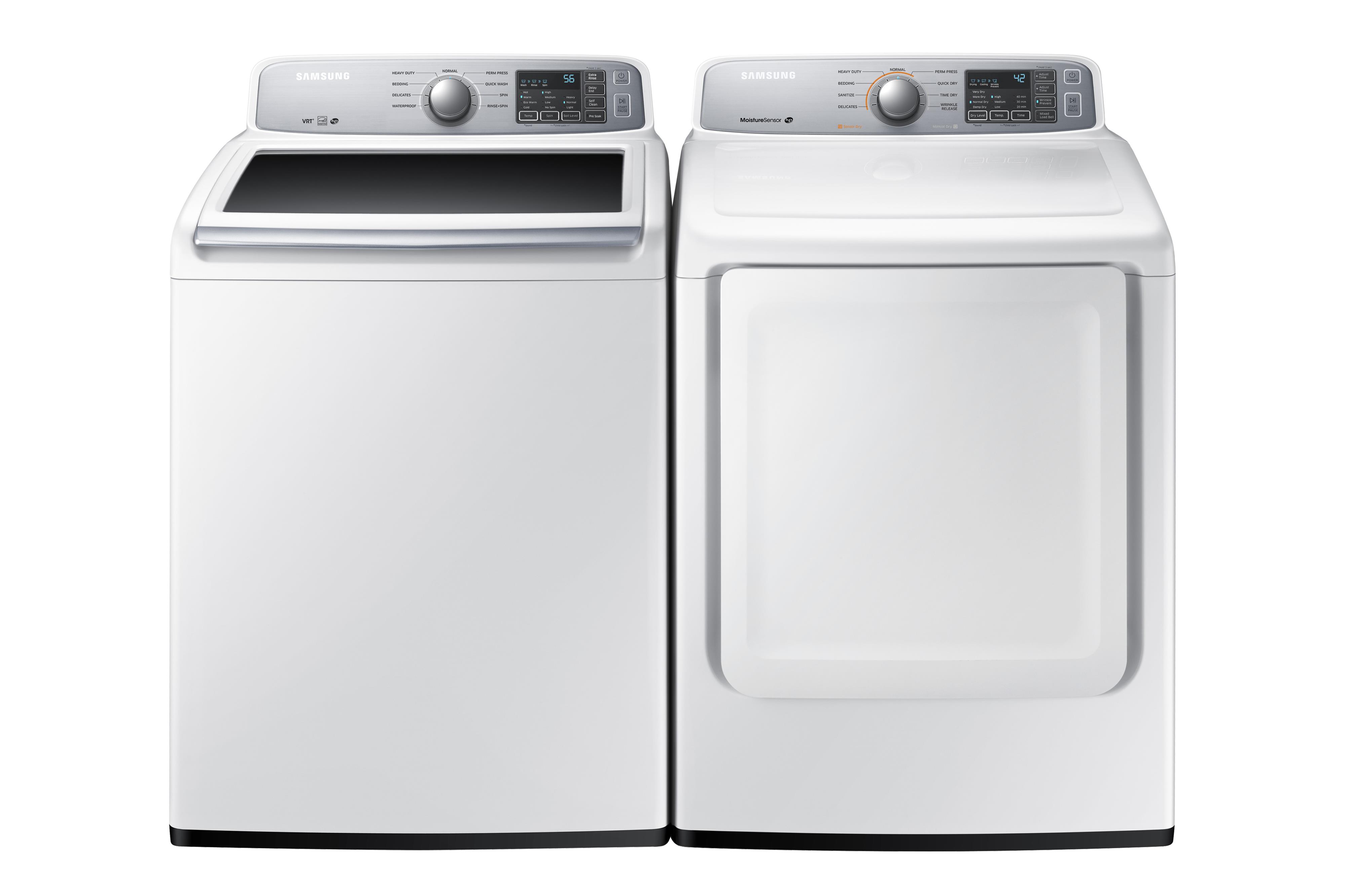 Top Loading Washer And Dryer Set